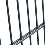 Fence Panel with Posts Anthracite Grey