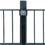 Fence Panel with Posts Anthracite Grey