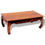 Coffee Table 40 cm Solid Sheesham Wood