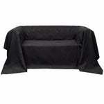 Micro-suede Couch Slipcover(Anthracite)