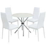 Five Piece Dining Table and Chair Set