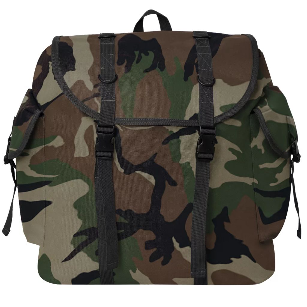 Army-Style Backpack 40 L Camouflage