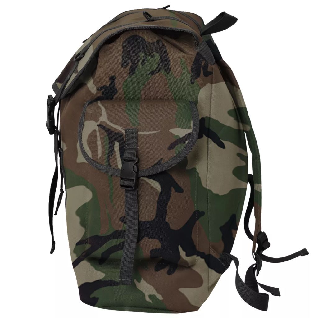 Army-Style Backpack 40 L Camouflage