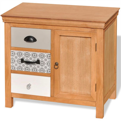 Sideboard 65x35x60 cm Solid Wood Eucalyptus