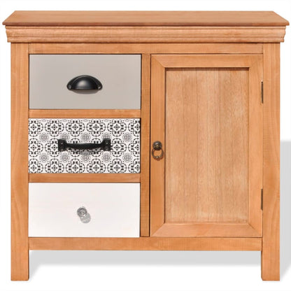 Sideboard 65x35x60 cm Solid Wood Eucalyptus
