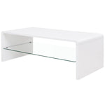 High Gloss Coffee Table White