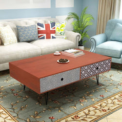 Coffee Table 100x60x35 cm Brown