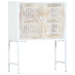 Side Cabinet 70x30x90 cm Solid Mango Wood