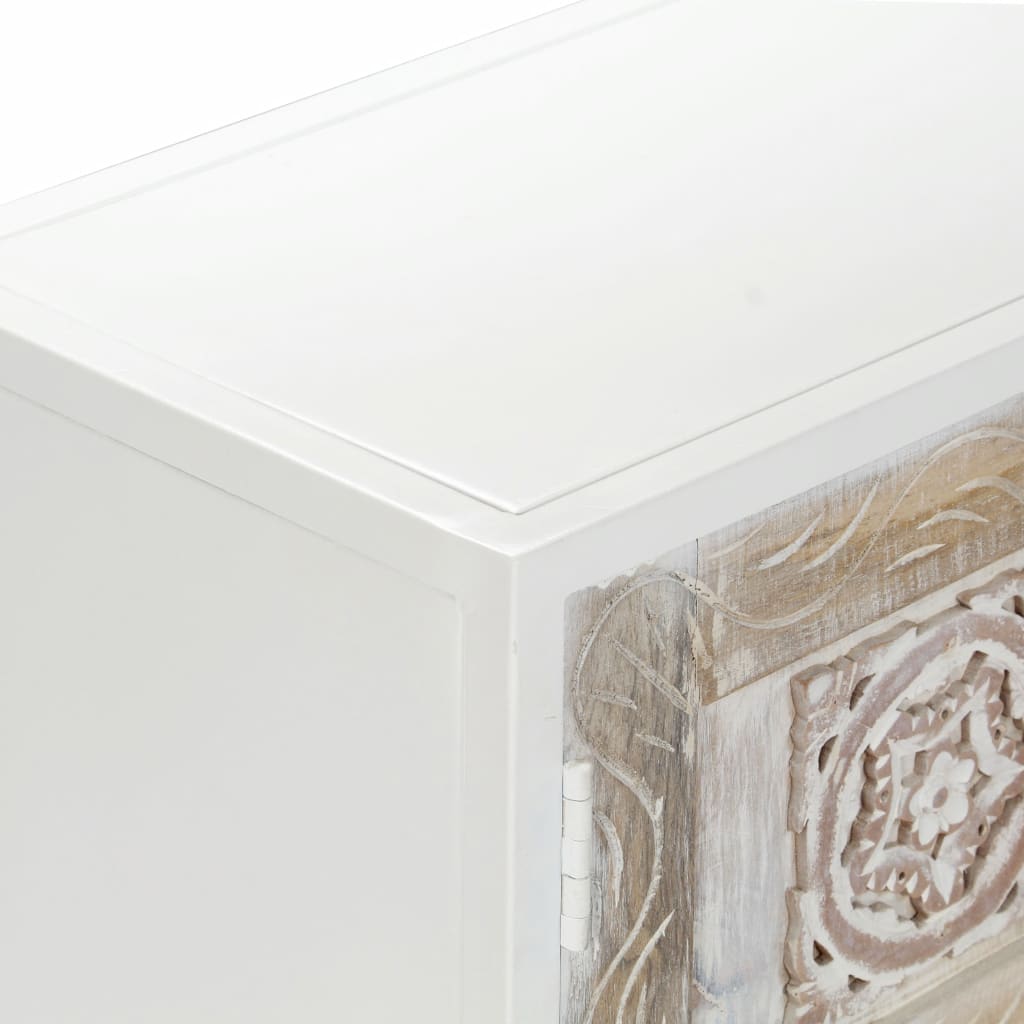 Side Cabinet 70x30x90 cm Solid Mango Wood