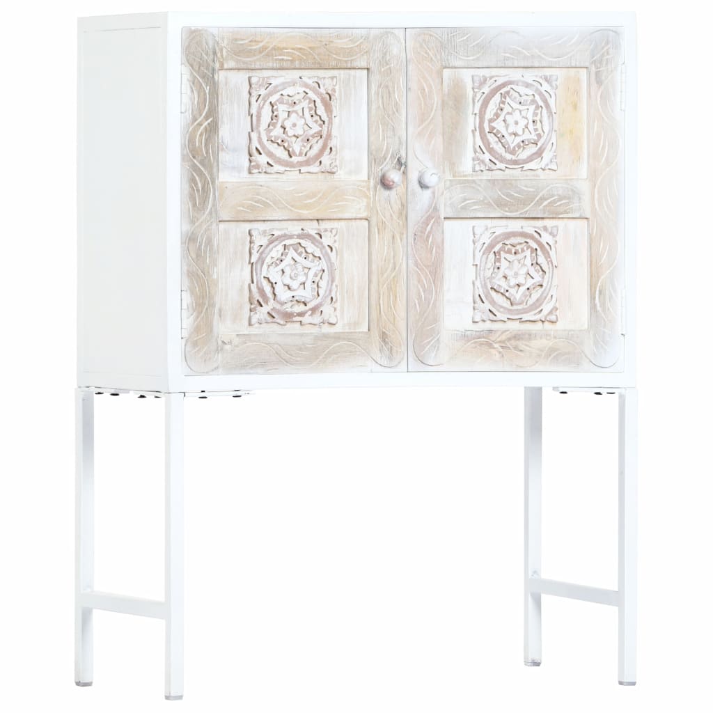 Side Cabinet 70x30x90 cm Solid Mango Wood