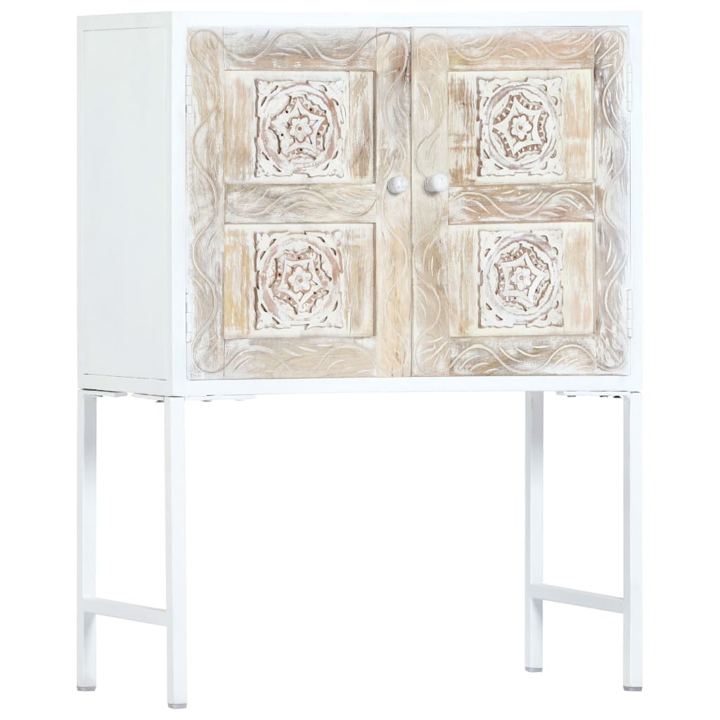 Side Cabinet 70x30x90 cm Solid Mango Wood