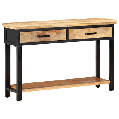 Console Table 120x30x76 cm Solid Mango Wood