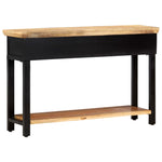 Console Table 2 Drawers Solid Mango Wood