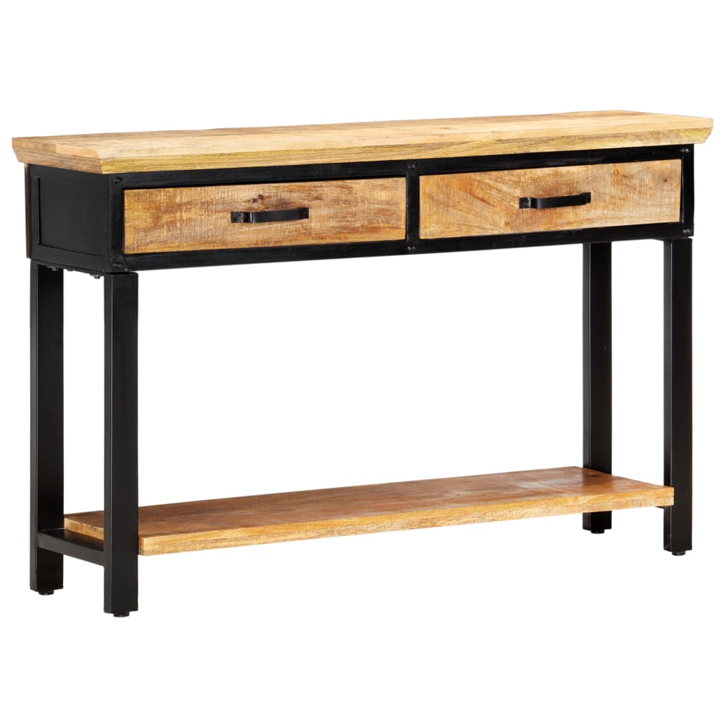 Console Table 120x30x76 cm Solid Mango Wood