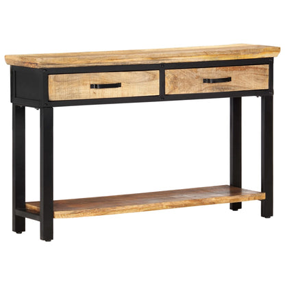 Console Table 120x30x76 cm Solid Mango Wood