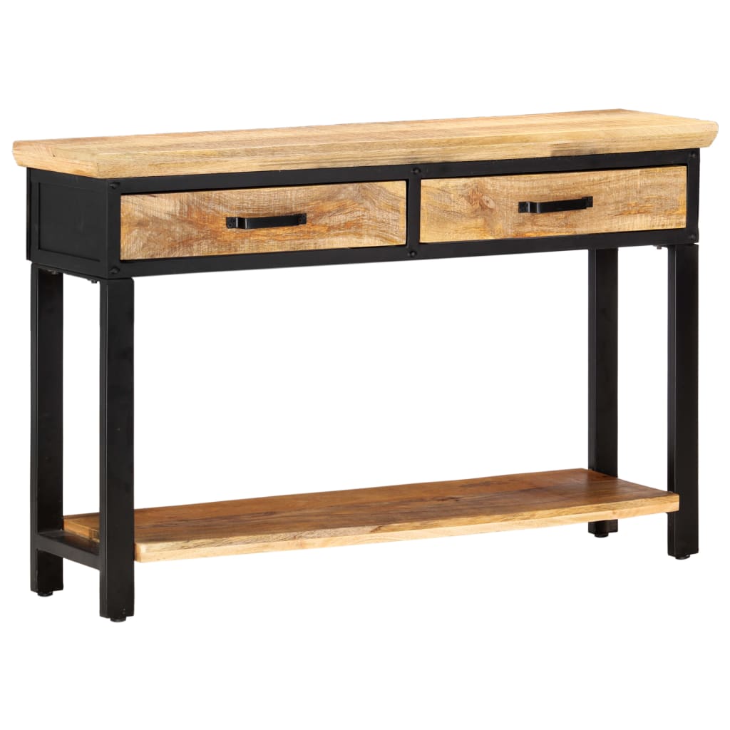 Console Table 120x30x76 cm Solid Mango Wood
