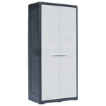 Garden Storage Cabinet XL 78x46x175 cm Plastic