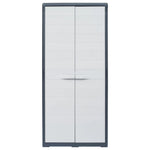 Garden Storage Cabinet XL 78x46x175 cm Plastic
