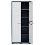 Garden Storage Cabinet XL 78x46x175 cm Plastic