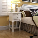 Nightstands with Drawers 2 pcs White
