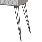 Nightstands with Drawer 2 pcs Grey