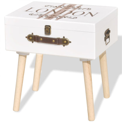 Bedside Cabinets 2 Pcs 40X30X41,5 Cm White