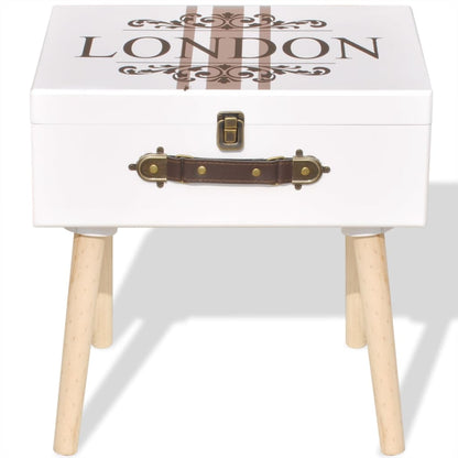Bedside Cabinets 2 Pcs 40X30X41,5 Cm White