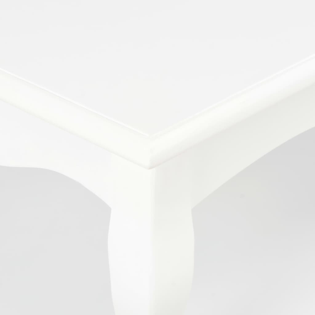 Coffee Table White 110x60x40 cm MDF