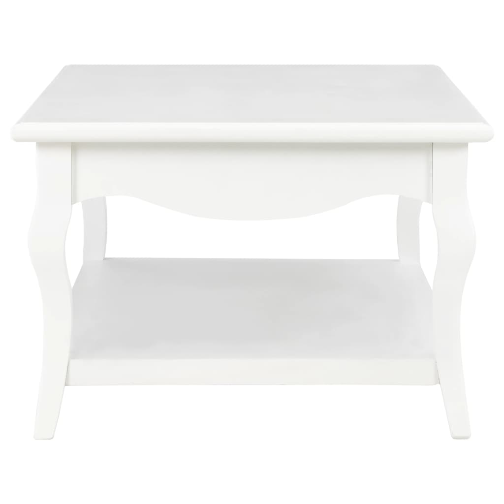 Coffee Table White 110x60x40 cm MDF