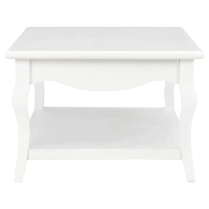 Coffee Table White 110x60x40 cm MDF