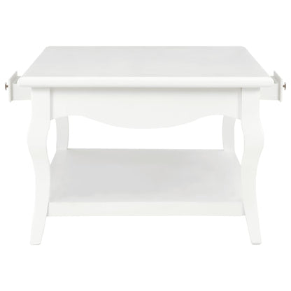 Coffee Table White 110x60x40 cm MDF