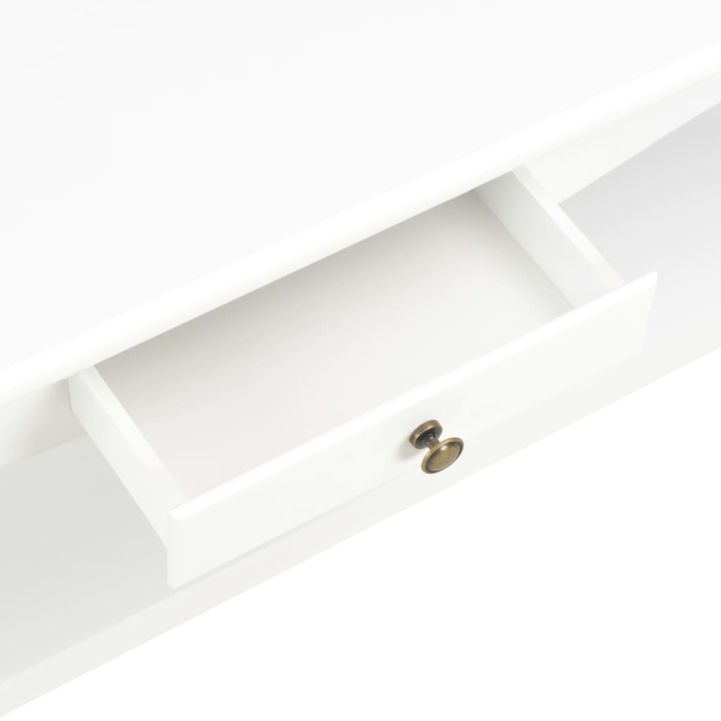 Coffee Table White 110x60x40 cm MDF