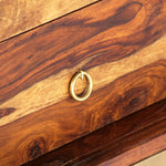Sideboard Solid Sheesham Wood Brown