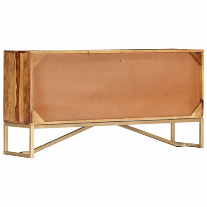 Sideboard 118x30x60 cm Solid Sheesham Wood