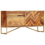 Sideboard Solid Sheesham Wood Brown