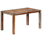 Dining Table Grey Solid Sheesham Wood