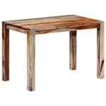 Dining Table Solid Sheesham Wood -Grey