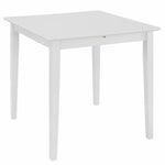 Etendable Dining Table White  MDF