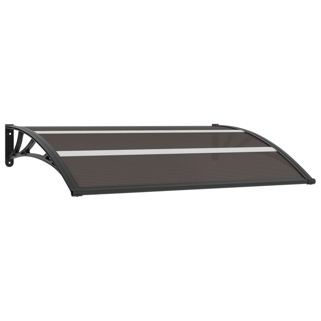 Door Canopy 150x80 cm-Black