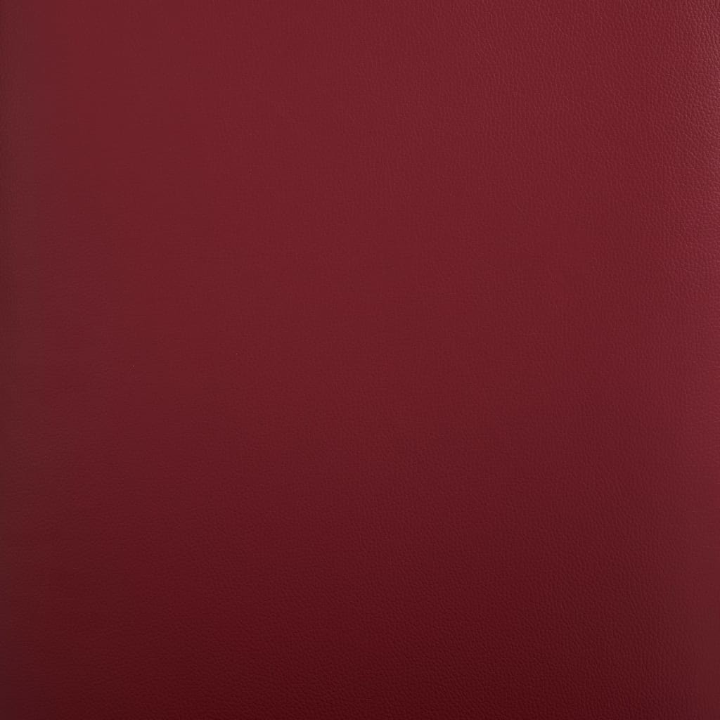 Dining Chairs 4 pcs Red Faux Leather