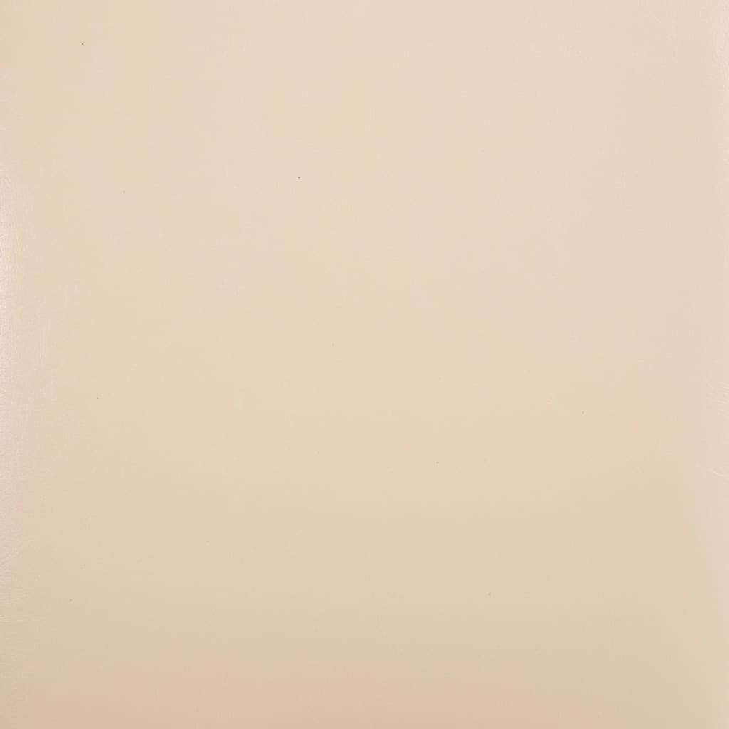 Dining Chairs 2 pcs Cream Faux Leather