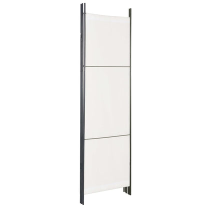 3-Panel Room Divider White 150x180 cm