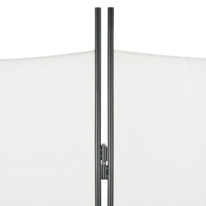 3-Panel Room Divider White 150x180 cm