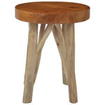 Stool Brown Teak Wood