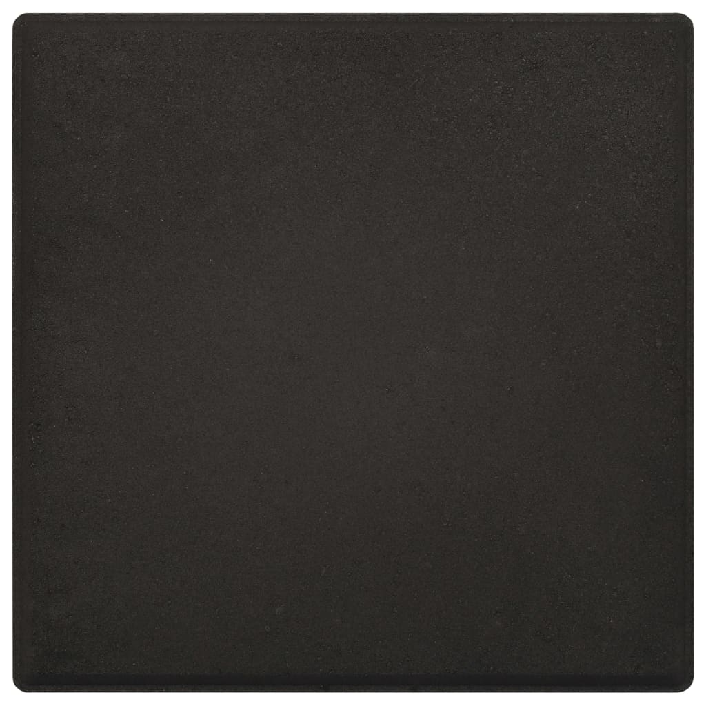 Umbrella Weight Plates 4 pcs Black Concrete Square 48 kg