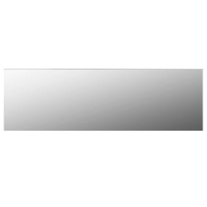 Frameless Mirror 140x40 cm Glass