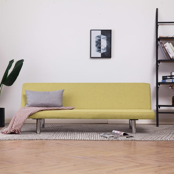  Sofa Bed Green Polyester
