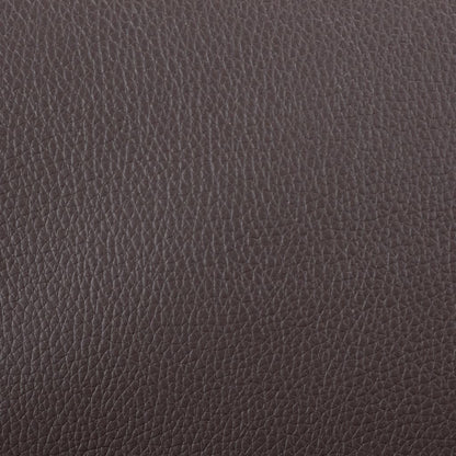 TV Armchair Brown Faux Leather