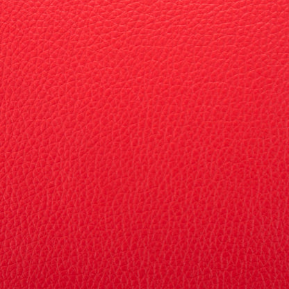 TV Armchair Red Faux Leather