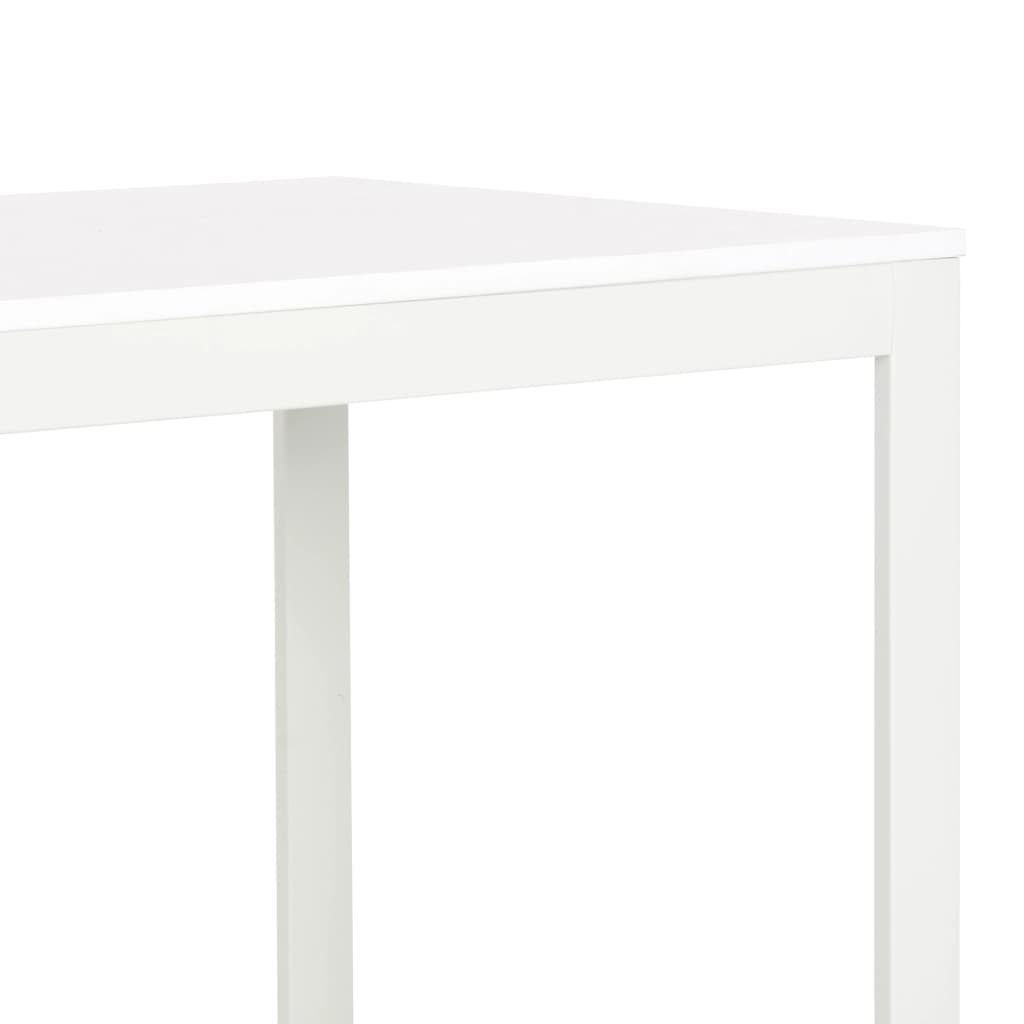 Computer Desk White 120x60x73 cm